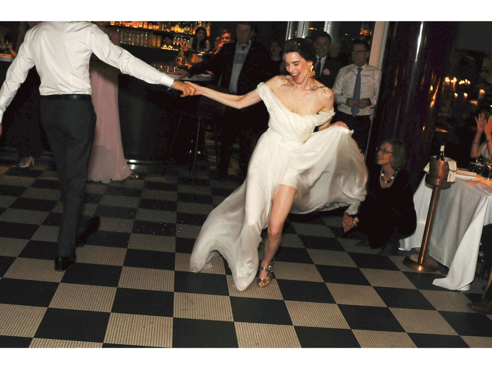 Photograph, Dress, Event, Ceremony, Wedding, Floor, Snapshot, Dance, Wedding reception, Flooring, 
