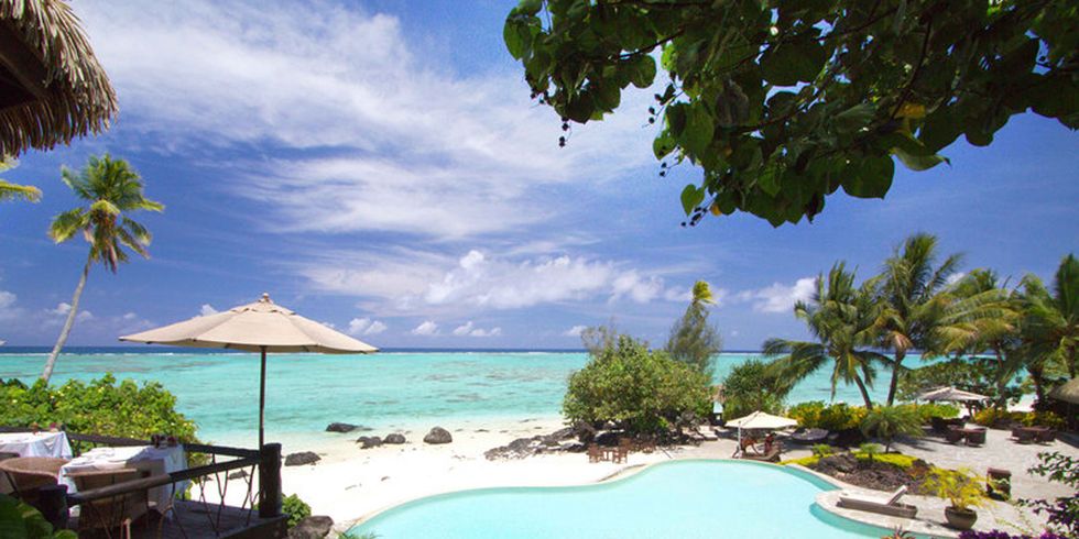 Tropics, Caribbean, Resort, Vacation, Sky, Natural landscape, Property, Swimming pool, Bay, Sea, 