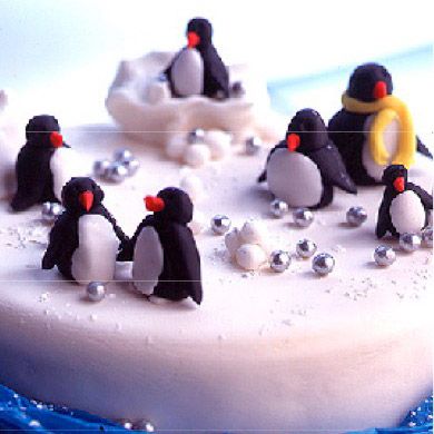 Antarctic Christmas Cake Cake Decorating Ideas