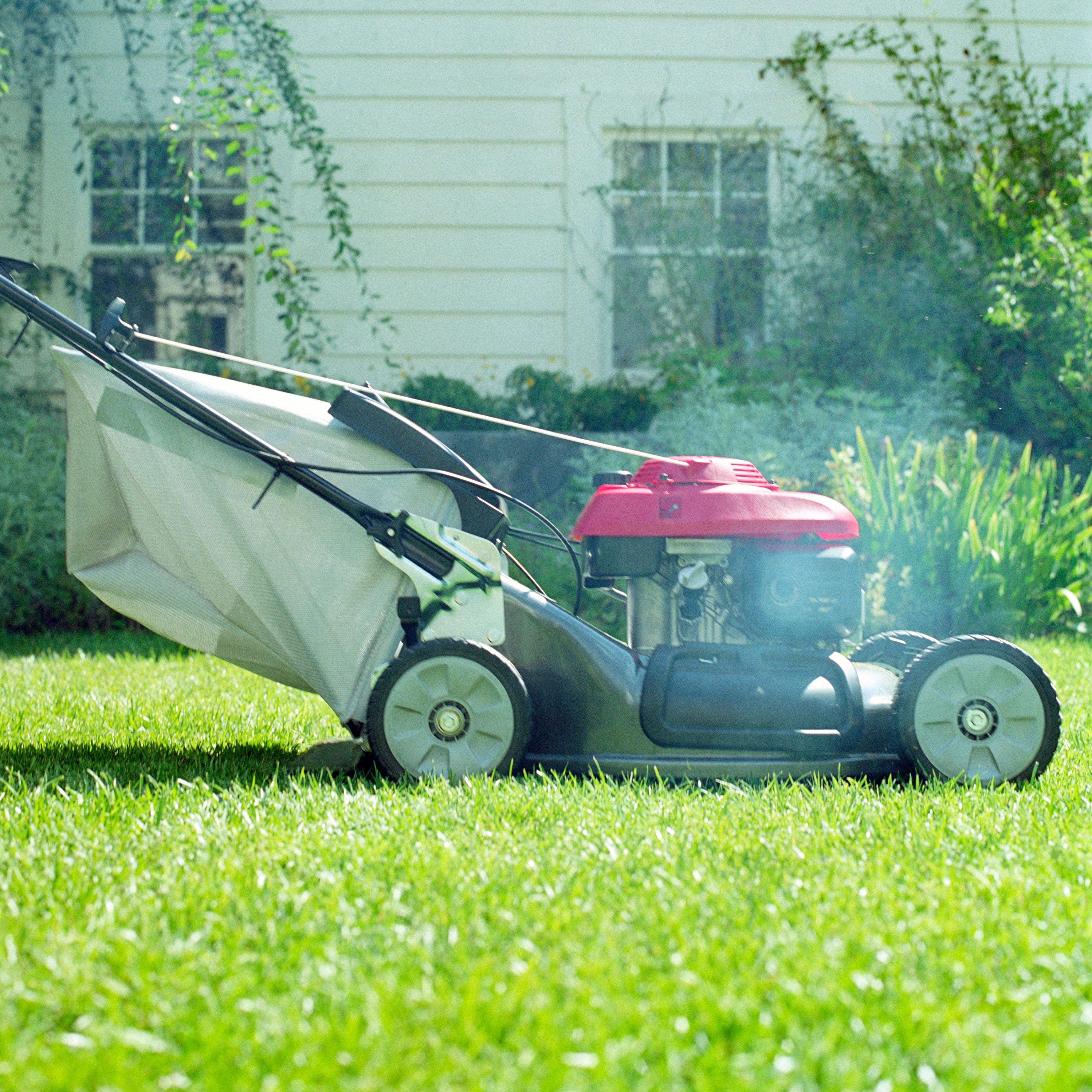 lawn mower guide