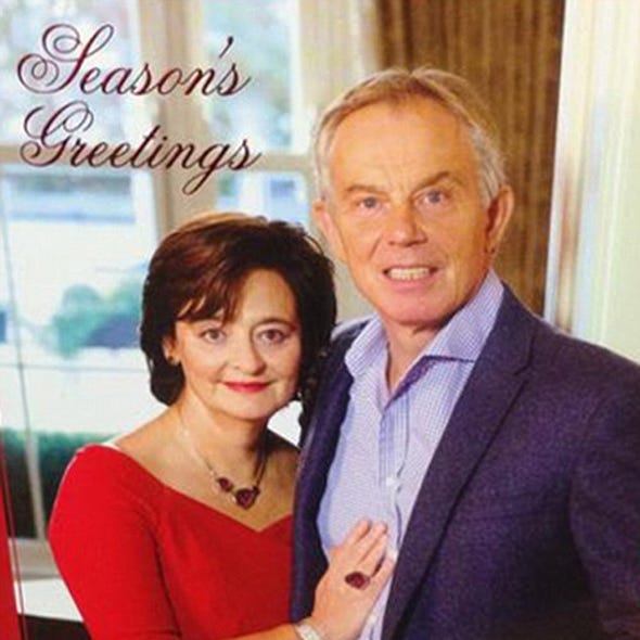 Would you send a family Christmas card like Tony Blair? - Christmas cards