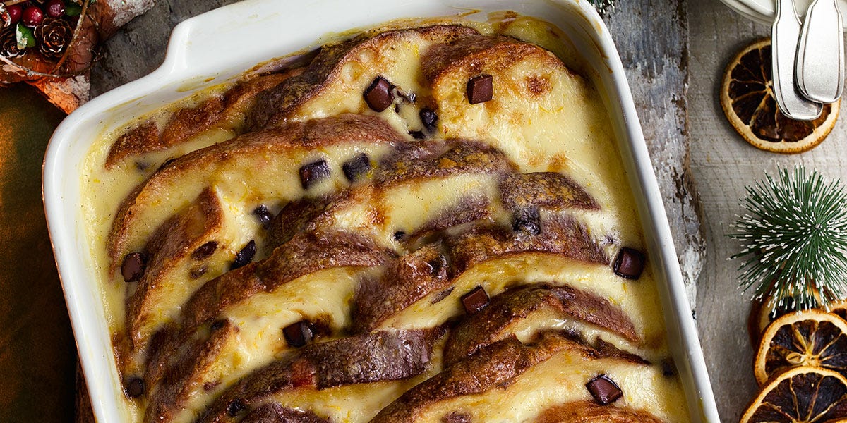 Chocolate Orange Panettone Pudding Chocolate Orange Panettone Pudding