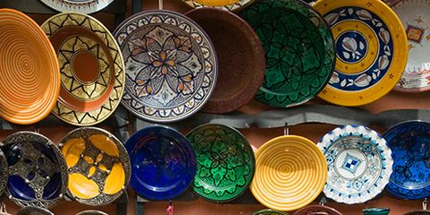 Dishware, Serveware, Porcelain, Collection, Ceramic, Souvenir, Circle, Creative arts, Craft, Pottery, 