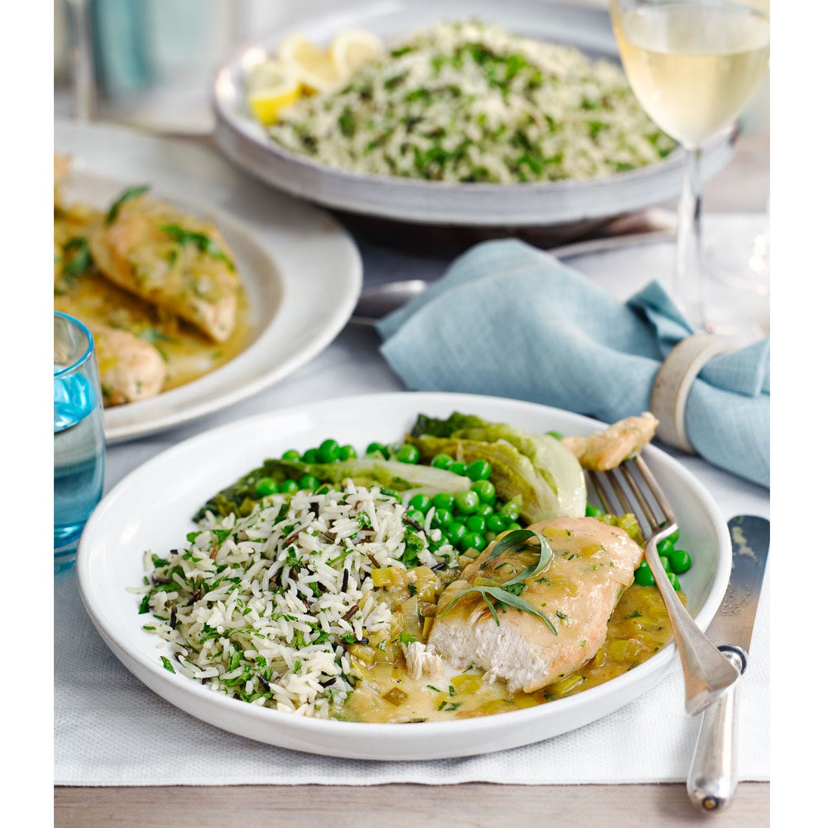 Tarragon Chicken Fricassee