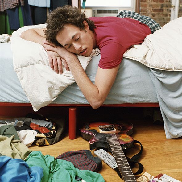 Messy bedrooms can worsen sleep