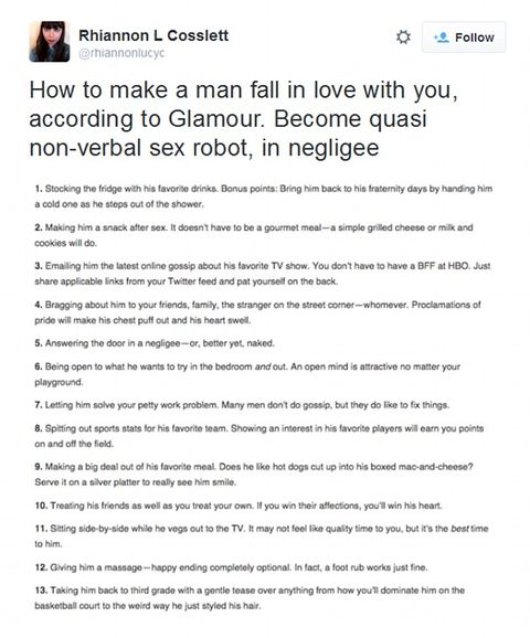 You ways love to make a man 21 Things
