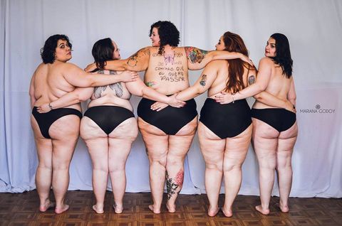 Overweight beautiful women