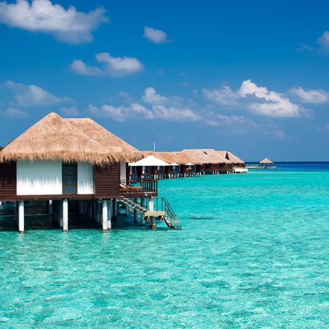 Island hopping in the Maldives