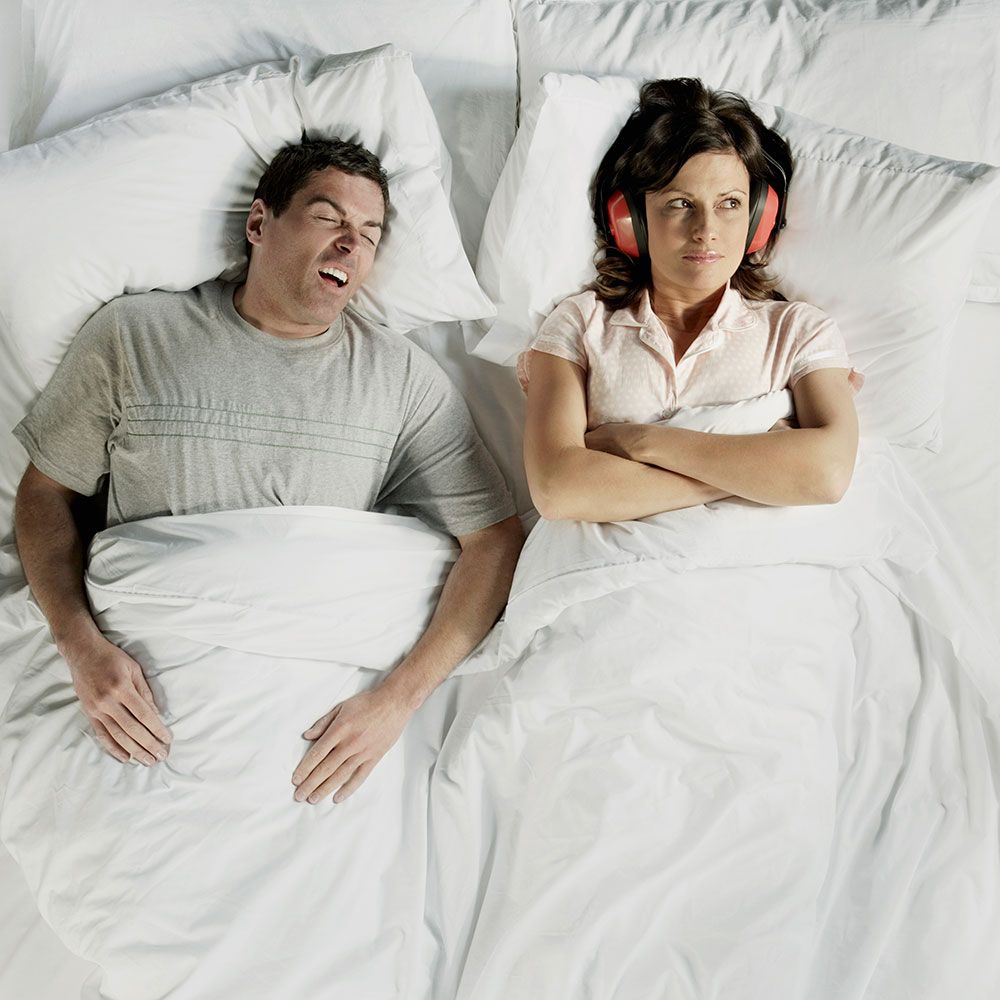 stop your partner from snoring