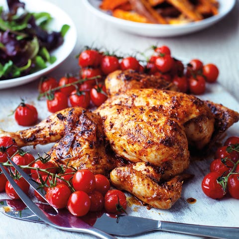 Piri-piri spatchcock chicken - roast chicken recipe