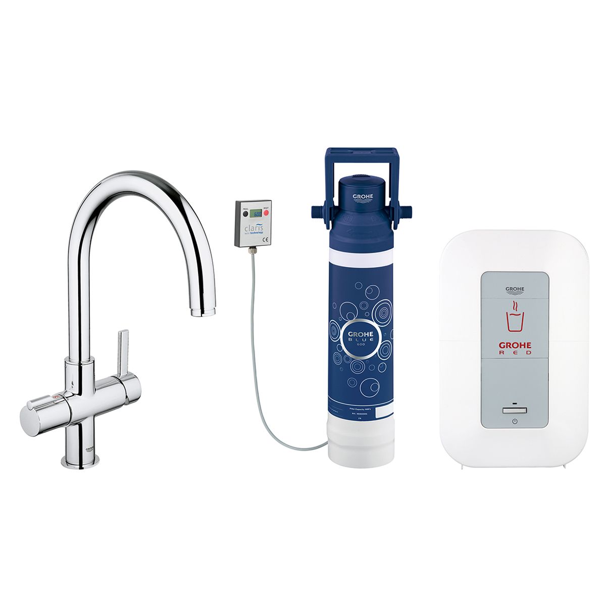 etnisch Oorzaak Maakte zich klaar Grohe Red Duo Kitchen Tap and Single Boiler review