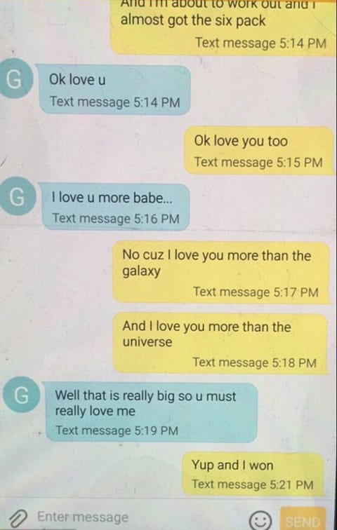 Brother Shares Adorable Texts Between 9 Year Old And His First Love