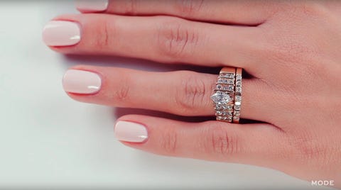 Women Try On 100 Years Of Engagement Rings