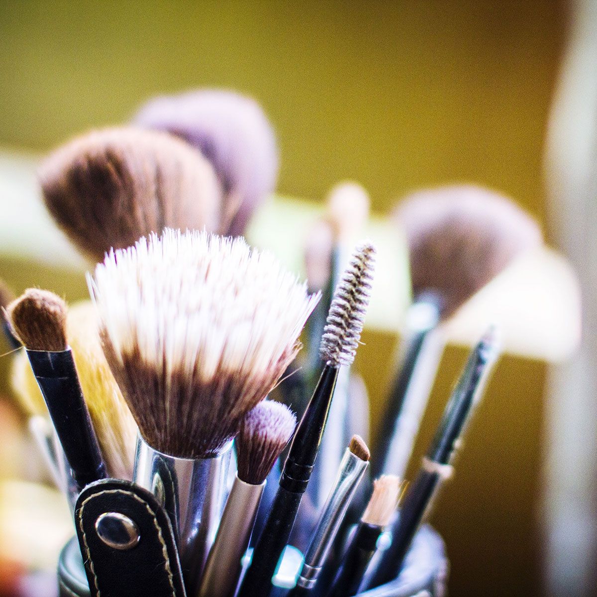 how to wash brushes