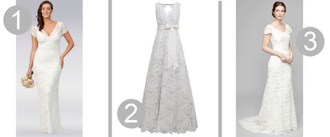 14 Wedding Dresses Under 200 2 Ivory Bella Vintage Keyhole Wedding Dress 165 Available Frm Bhs 3 Sophie Lace 150 From Strapless Dresses