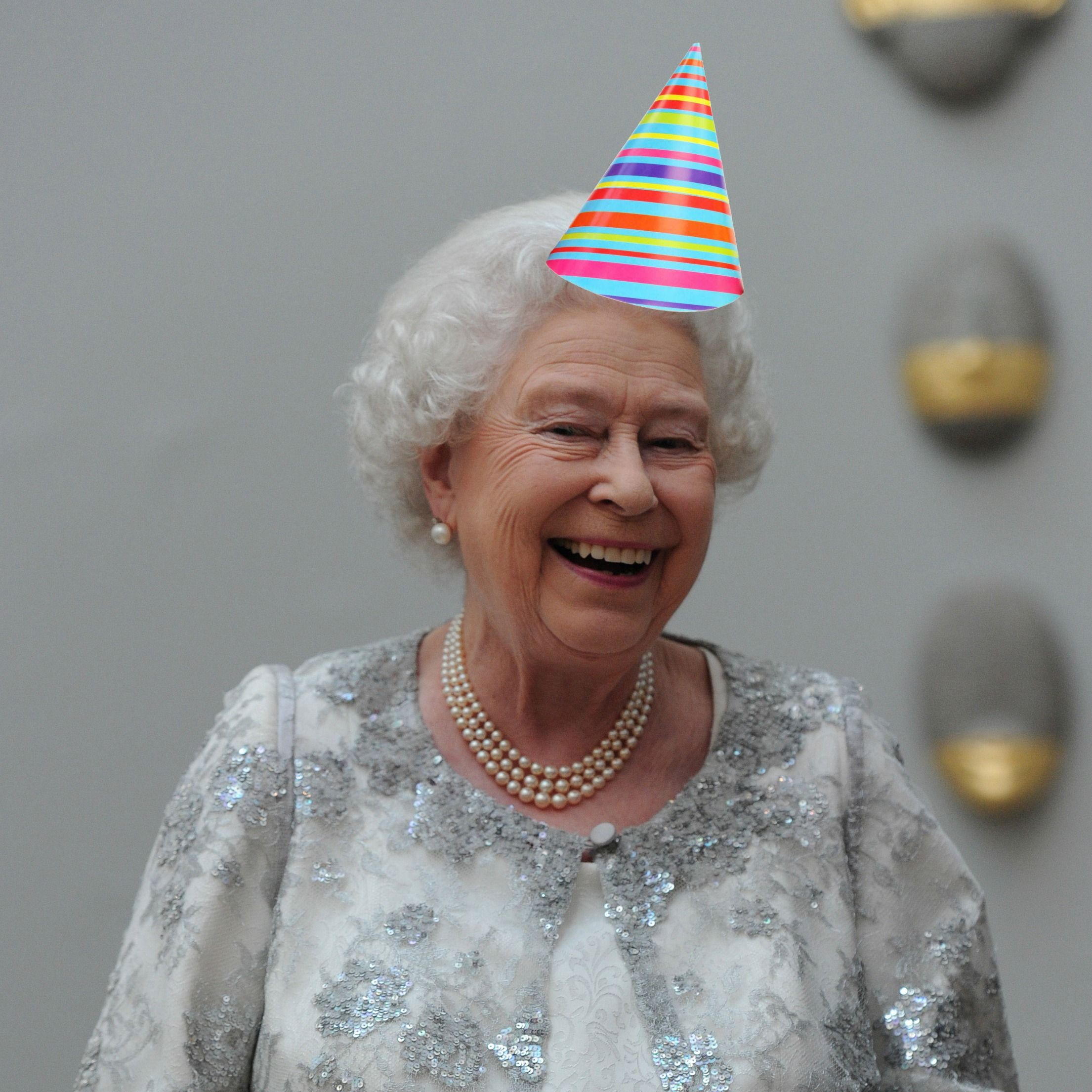 queen birthday hat