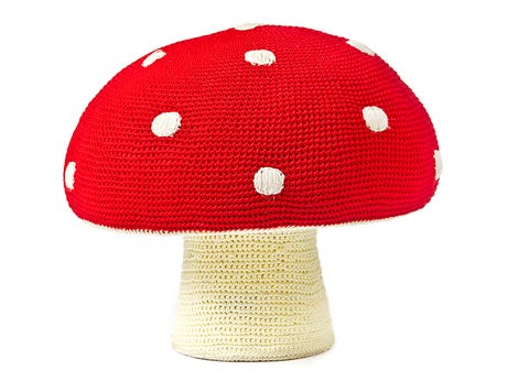 Mushroom, Pattern, Headgear, Carmine, Maroon, Wool, Fawn, Agaric, Bolete, Coquelicot, 