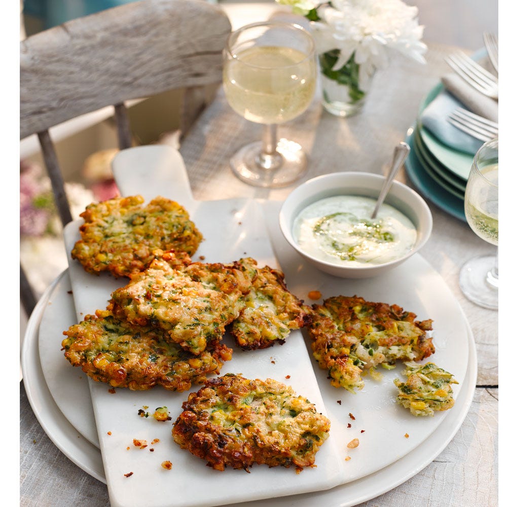 Cannellini bean fritters - easy recipes