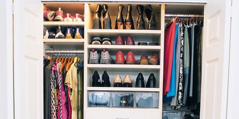 Room, Closet, Shelving, Clothes hanger, Fashion, Shelf, Collection, Retail, Wardrobe, Outlet store, 