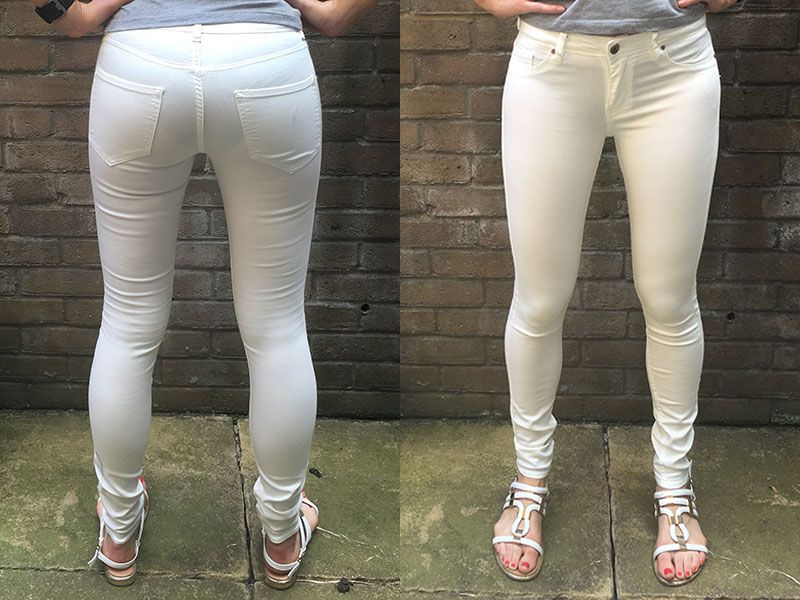 best white jeans for cellulite
