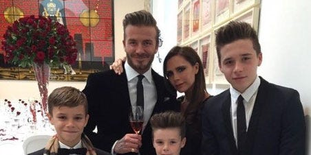 pics Beckham Kids Ages harper beckham told victoria beckham