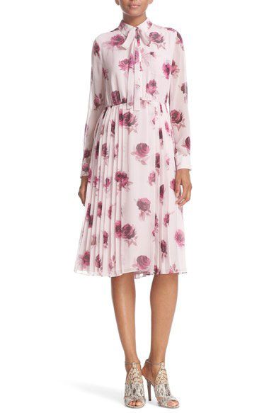 kate spade pink floral dress