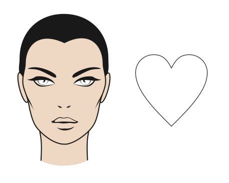 Cheek, Forehead, Eyebrow, Line, Jaw, Heart, Organy, Szyja, Miłość, Grafika, 