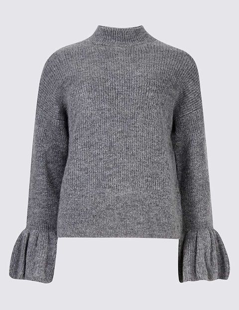 The M&S fluted sleeve jumper all fashion insiders are buying