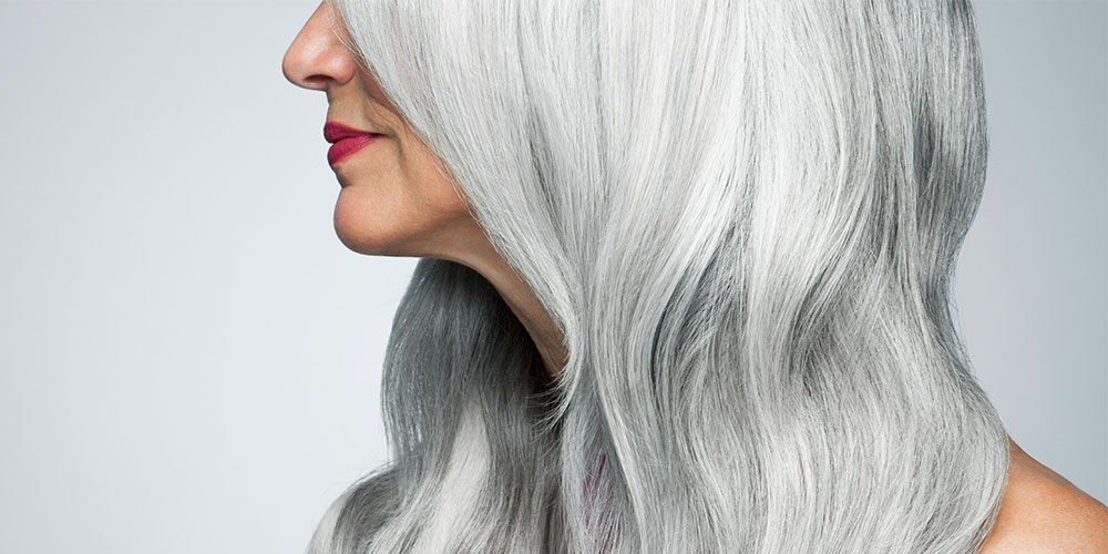 How to make gray hair soft and shiny quickly - The best way to make gray hair shine