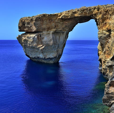 The Azure Window In Malta Has Fallen In To The Sea