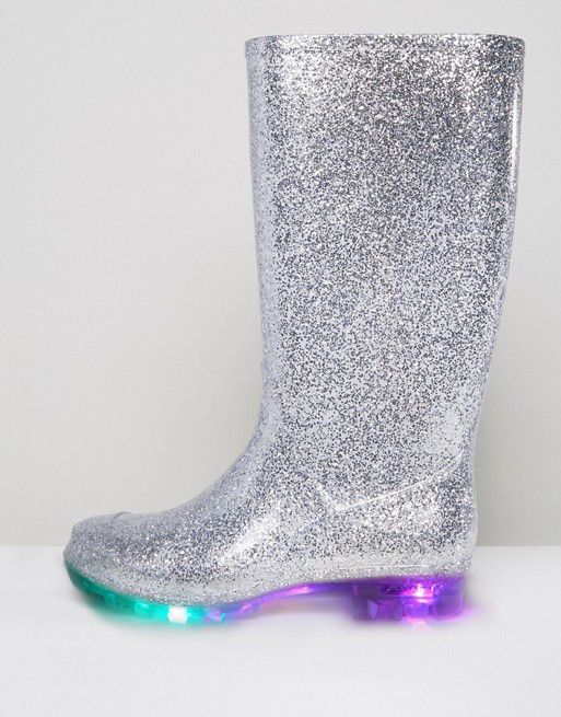 Light up wellies are exactly what we 