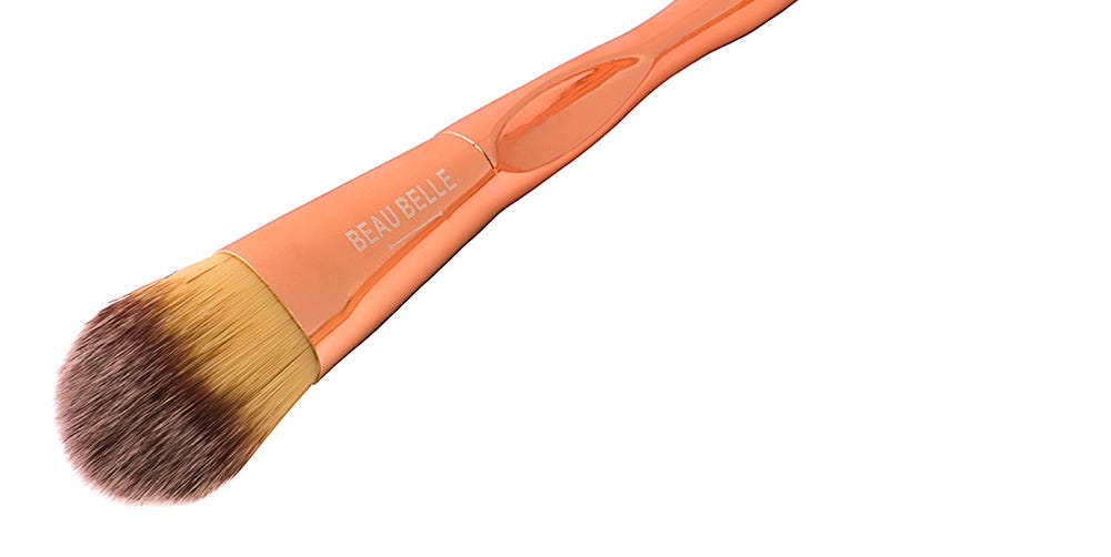 Beau Belle Rose Gold Foundation Brush - Belle Makeup Brushes Beau Belle Rose Gold Foundation Brush - Belle Makeup Brushes