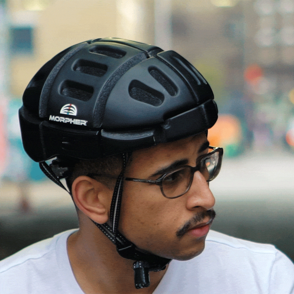 morpher bike helmet