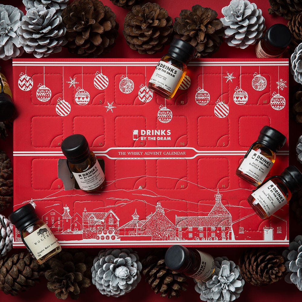 Drinks by the Dram launches 25 different alcoholic advent calendars