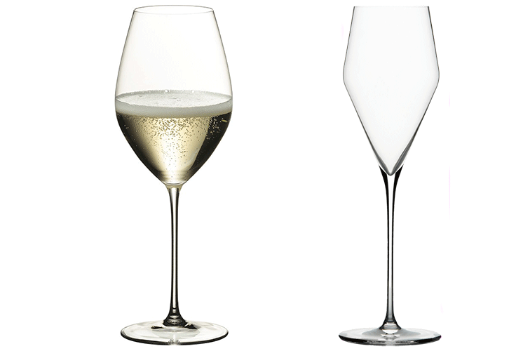 square champagne flutes uk