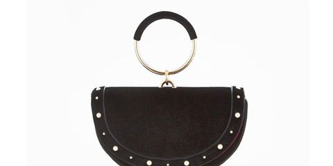 Fashion accessory, Leather, Bag, Handbag, Collar, Neck, Rectangle, Coin purse, Collar, 