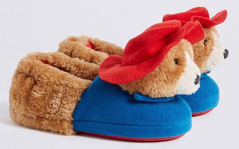 Details about   Boys Paddington Bear Slippers Kids Character Mule House Shoes Nursery Gift Size 