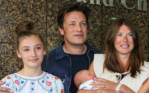 Jamie Oliver has banned his teen daughters from posting selfies online
