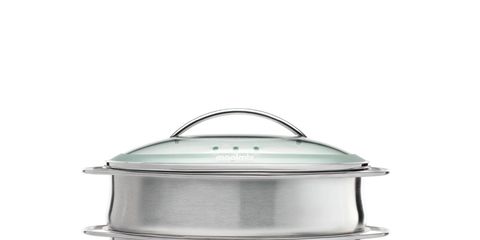 Food steamer, Product, Small appliance, Cookware and bakeware, Rice cooker, Lid, Home appliance, Slow cooker, Kitchen appliance, Crock, 