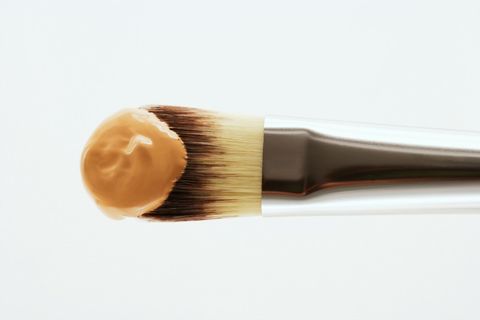 Brush, Beauty, Cosmetics, Beige, Material property, Tool, Makeup brushes, 