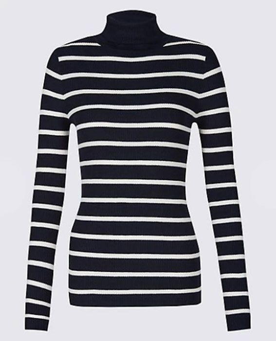 marks and spencer striped jumper