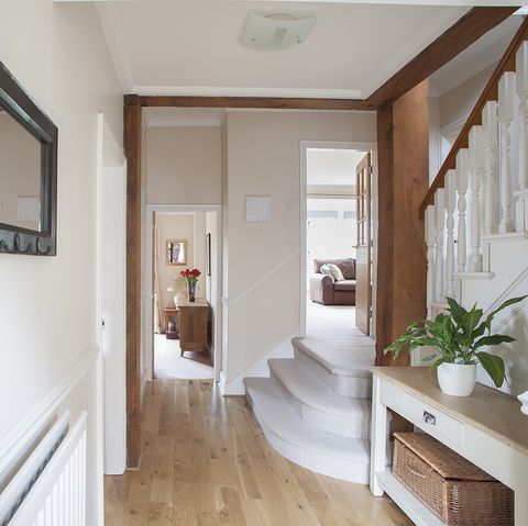 how to organise and declutter your hallway