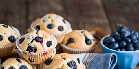 Food, Muffin, Dish, Baking, Dessert, Berry, Baked goods, Cuisine, Chocolate chip, Blueberry, 