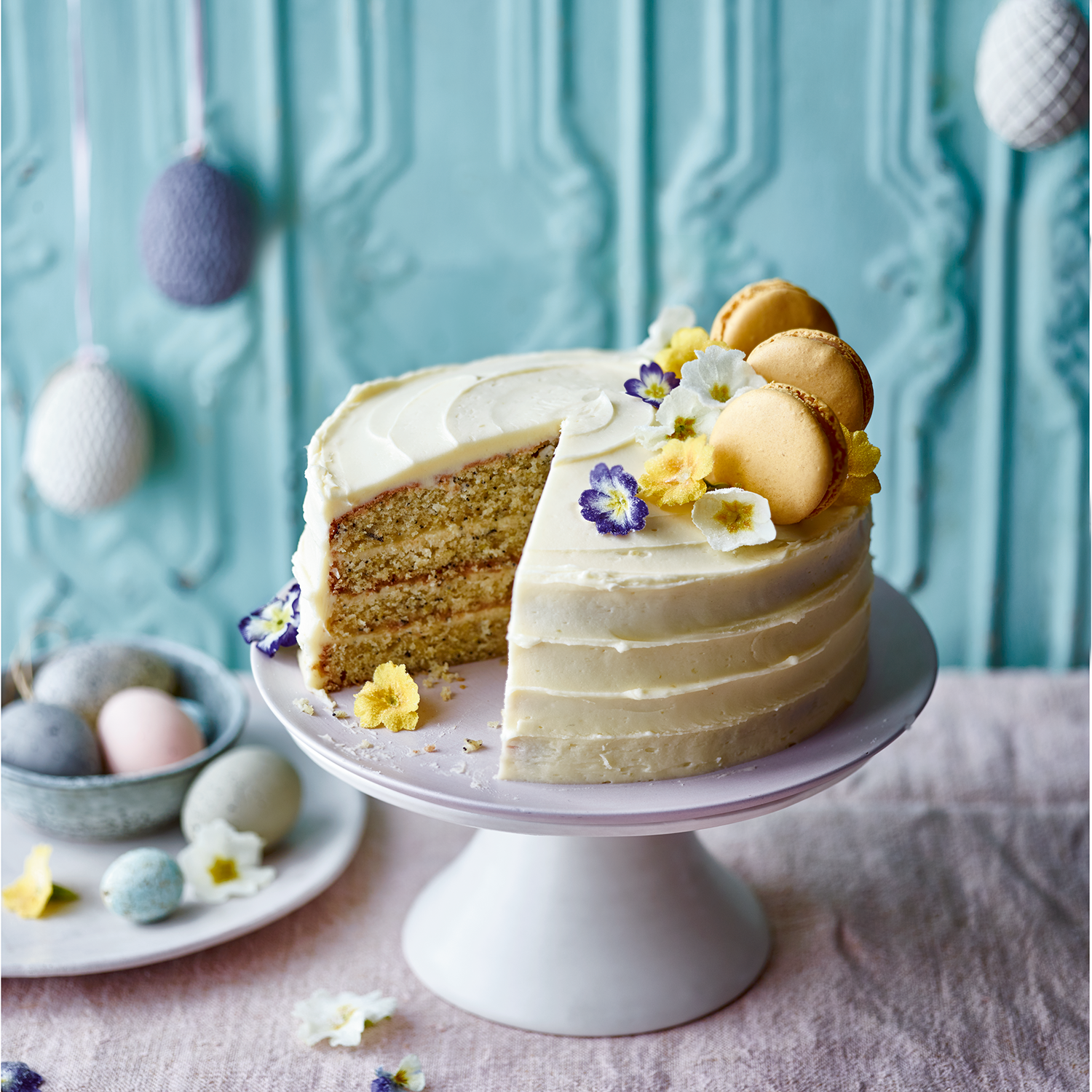 Cake Recipes Earl Grey Lemon And Poppy Seed Celebration Cake