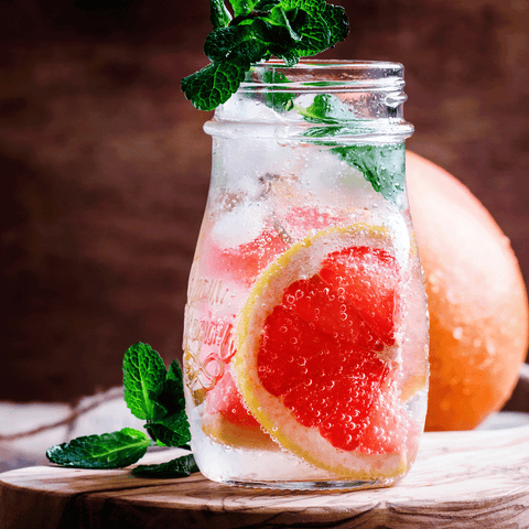 Grapefruit and ginger gin