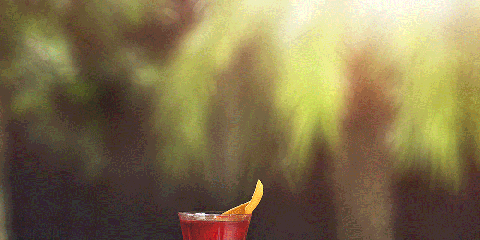 Drink, Classic cocktail, Cocktail, Campari, Alcoholic beverage, Wine cocktail, Bacardi cocktail, Distilled beverage, Still life photography, Non-alcoholic beverage, 