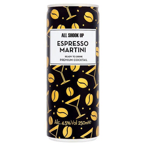 Tesco Is Selling Pre Mixed Espresso Martinis In A Can