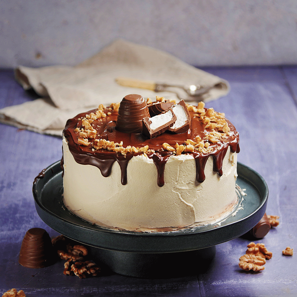 Coffee and Walnut Cake - Charlotte's Lively Kitchen