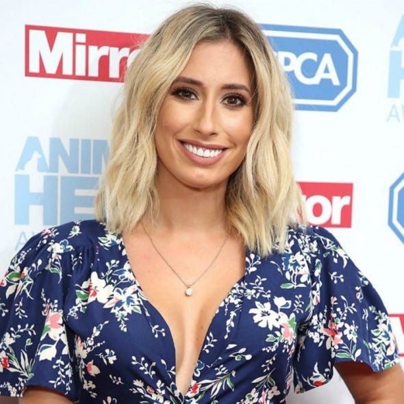 Stacey Solomon body positivity on Instagram