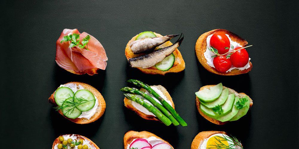 5 New Twists On Traditional Party Canapés